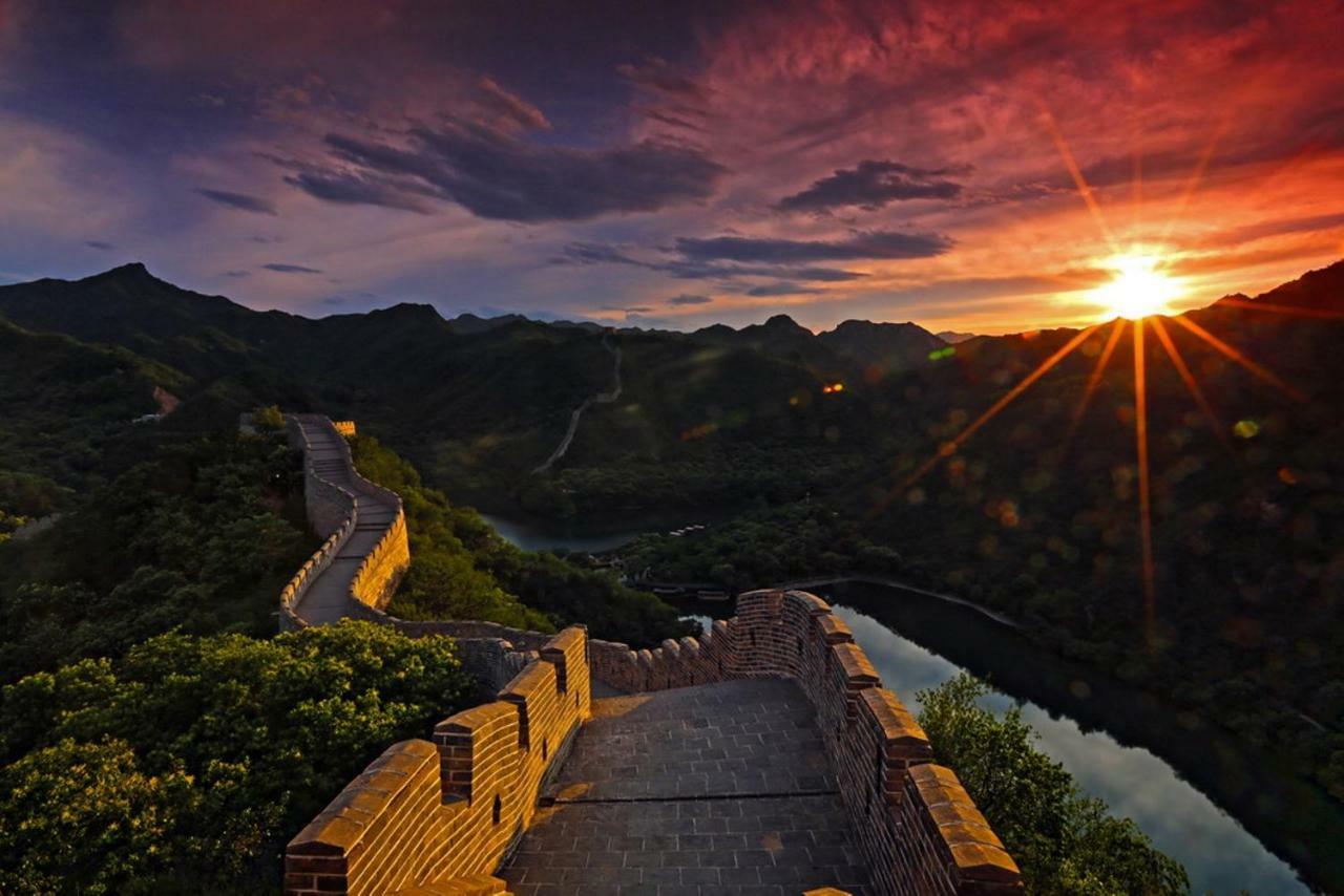 הואירו Beijing Huanghuacheng Water Great Wall Derunju Guesthouse מראה חיצוני תמונה