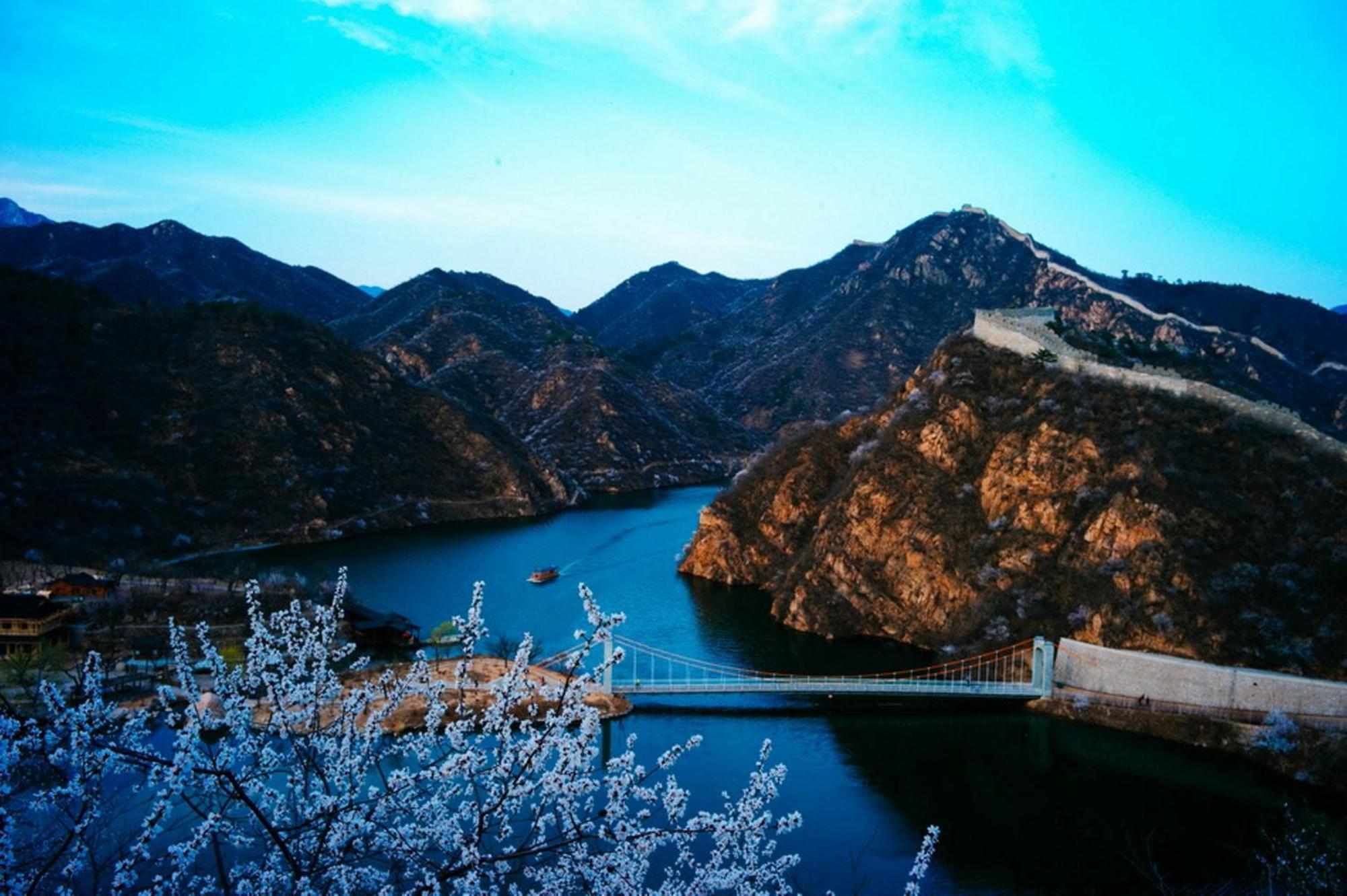 הואירו Beijing Huanghuacheng Water Great Wall Derunju Guesthouse מראה חיצוני תמונה